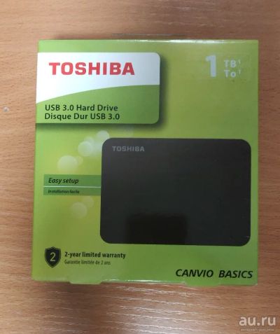 Лот: 17054771. Фото: 1. Внешний HDD Toshiba Canvio Basics... Внешние жесткие диски