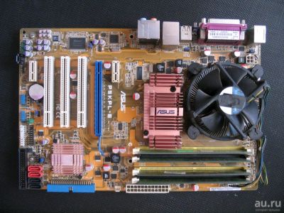 Лот: 14322293. Фото: 1. Комплект: материнская плата Asus... Материнские платы