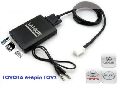 Лот: 4283967. Фото: 1. MР3 USB адаптер CD-чейнджера Yatour... Чейнджеры