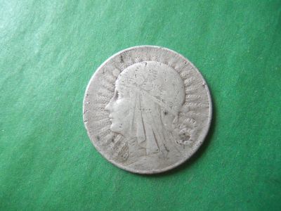 Лот: 19019649. Фото: 1. 5 злотых 1933 г.,Польша, серебро... Европа