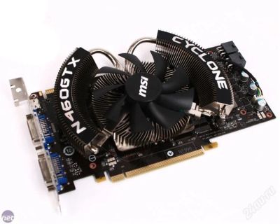 Лот: 2541966. Фото: 1. Geforce GTX 460 Cyclone 768mb... Видеокарты