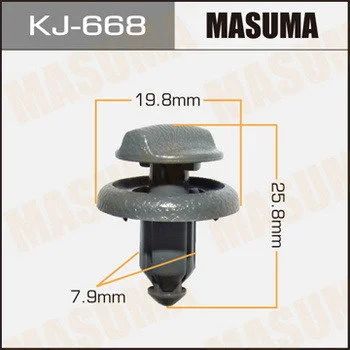 Лот: 11478185. Фото: 1. Клипса крепежная Masuma KJ-668. Кузов