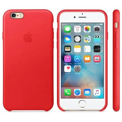 Лот: 10879141. Фото: 1. Кожаный оригинальный чехол Apple... Чехлы, бамперы