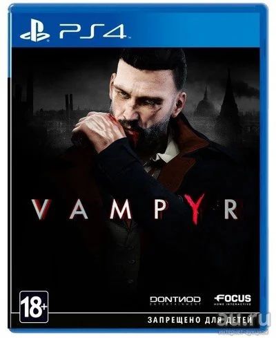 Лот: 11905892. Фото: 1. Vampyr . Лицензионный диск Sony... Игры для консолей