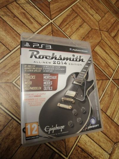 Лот: 5688821. Фото: 1. Rocksmith 2014 (Playstation 3... Игры для консолей