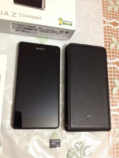 Лот: 4654709. Фото: 1. Sony D5503 Xperia Z1 compact black... Смартфоны