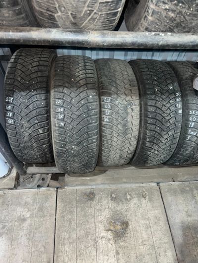 Лот: 25057315. Фото: 1. (4шт)225-60-18 Michelin X-Ice... Шины