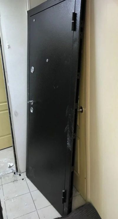 Лот: 12072796. Фото: 1. Дверь входная с отделкой. Двери входные