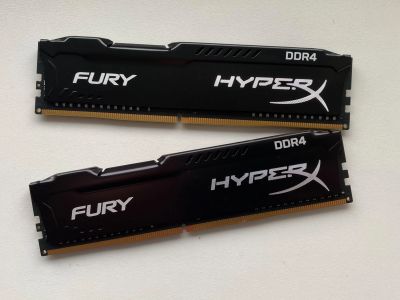 Лот: 18064598. Фото: 1. Kingston HyperX FURY Black 16GB... Оперативная память