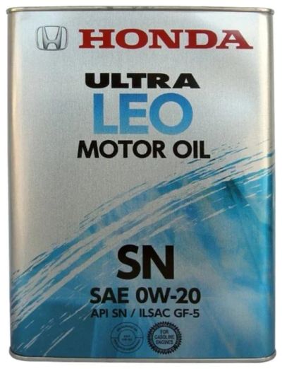 Лот: 16494906. Фото: 1. Масло HONDA Ultra LEO SN, 0W20... Масла, жидкости