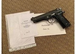 Лот: 18360765. Фото: 1. ПродаН!!!! Beretta 92s-O схп РОК. Сигнальное и охолощенное (СХП) оружие