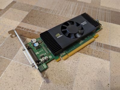 Лот: 14934945. Фото: 1. Видеокарта Nvidia Quadro NVS420. Видеокарты