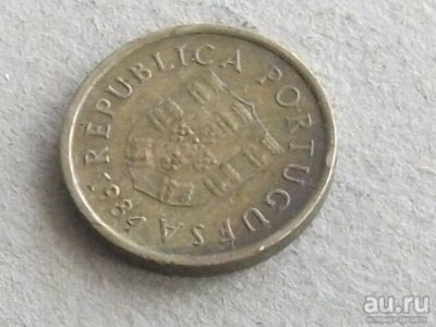 Лот: 17886703. Фото: 1. Монета 1 эскудо один Португалия... Европа