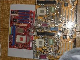 Лот: 542493. Фото: 1. 3 мамки одним лотом socket A. Материнские платы