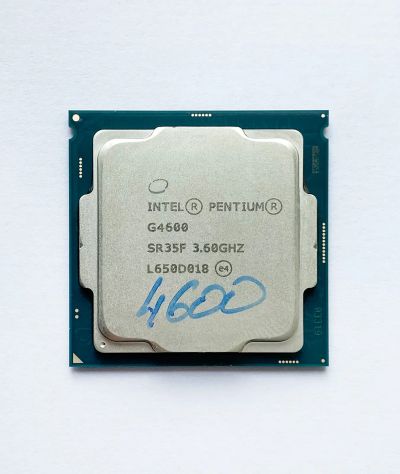 Лот: 24430857. Фото: 1. Процессор Intel Pentium G4600... Процессоры