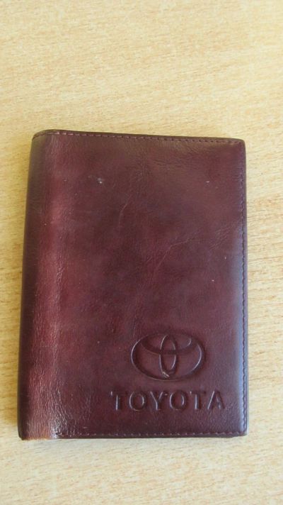 Лот: 18605063. Фото: 1. Обложка для автодокументов "Toyota... Бумажники, кошельки, портмоне