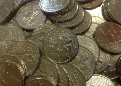 Лот: 6564037. Фото: 1. 5 рублей 170 РГО 170 лет Русскому... Россия после 1991 года