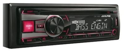 Лот: 10795309. Фото: 1. Автомагнитола Alpine CDE-190R... Автомагнитолы