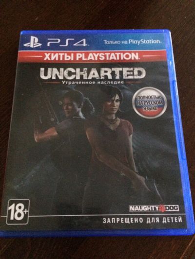 Лот: 16922531. Фото: 1. Uncharted утраченное наследие. Игры для консолей