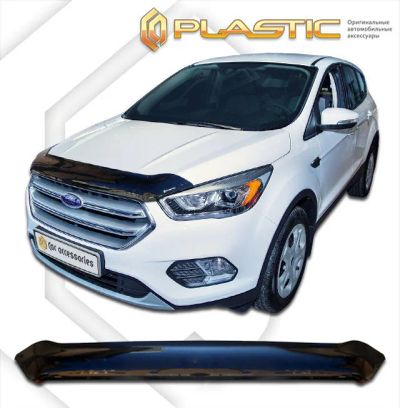 Лот: 13002095. Фото: 1. Дефлектор капота FORD KUGA 2017г-. Детали тюнинга