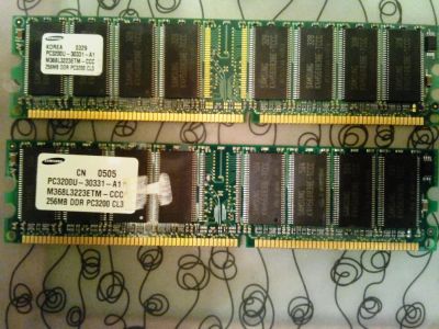 Лот: 4120576. Фото: 1. Оперативная память 512 Mb DDR... Оперативная память