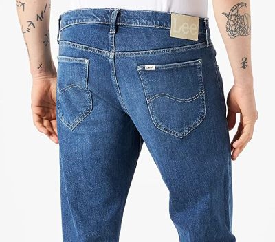 Лот: 19398990. Фото: 1. Selvedge denim Lee Daren Button... Брюки, джинсы, шорты