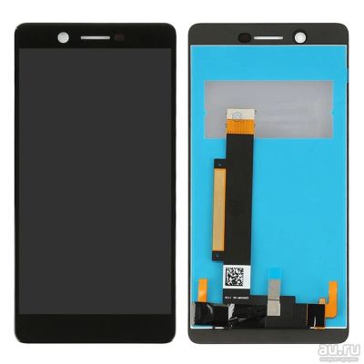 Лот: 12067286. Фото: 1. Дисплей Nokia 7 в сборе Черный. Дисплеи, дисплейные модули, тачскрины