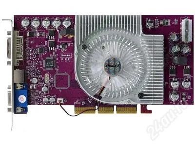 Лот: 1299190. Фото: 1. NVIDIA GeForce FX5900-XT AGP 8x... Видеокарты