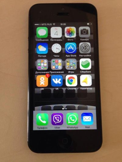 Лот: 5493890. Фото: 1. Iphone 5 32 Gb в отличном состоянии. Смартфоны