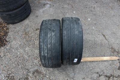 Лот: 13513134. Фото: 1. Пара летних шин Pirelli Pzero... Шины