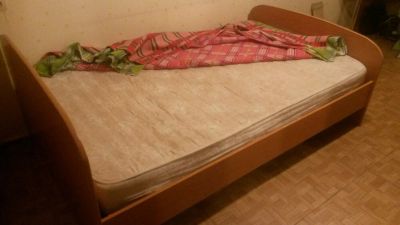 Лот: 9638262. Фото: 1. Кровать с матрасом. Кровати