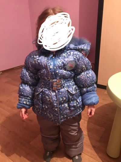 Лот: 10460525. Фото: 1. Продам Детский зимний комбинезон... Костюмы, пиджаки, комбинезоны