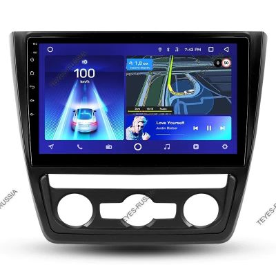 Лот: 20760371. Фото: 1. Магнитола Teyes CC2 Plus Skoda... Автомагнитолы