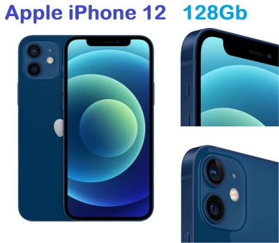Лот: 16911347. Фото: 1. Новый Apple iPhone 12 128GB Синий... Смартфоны