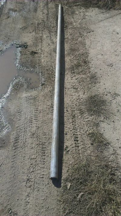 Лот: 9387825. Фото: 1. Труба оцинкованная вгп, 4м, 80... Водопроводные и канализационные трубы