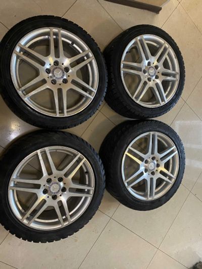 Лот: 16647676. Фото: 1. комплект колес mercedes w212 w204. Шины