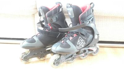 Лот: 7800222. Фото: 1. Роликовые коньки K2 fit 78. Роликовые коньки, скейтборды, самокаты