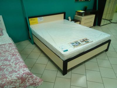 Лот: 4367941. Фото: 1. Кровать с матрасом. Кровати