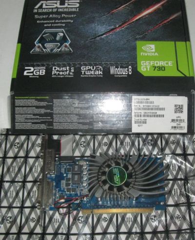 Лот: 10664995. Фото: 1. видеокарта nvidia geForce gt 730... Видеокарты