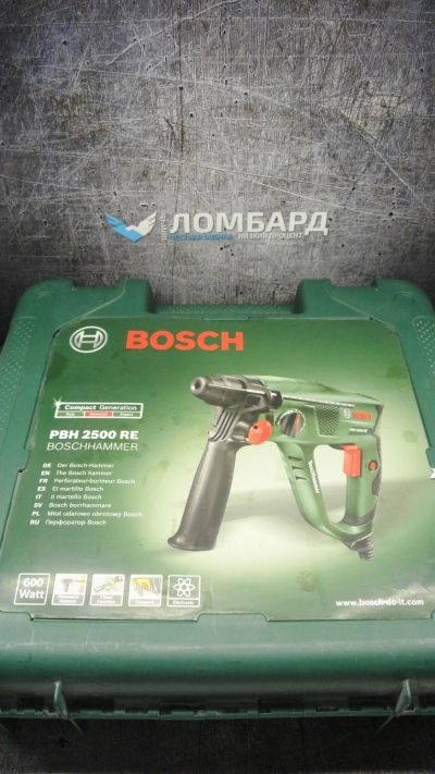 Лот: 17333350. Фото: 1. Перфоратор bosch PBH 2500 RE(Т6872-7... Электроинструмент
