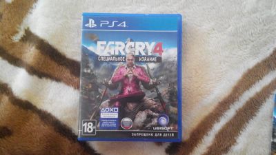 Лот: 6057742. Фото: 1. Far cry 4 PS4 ( возможен ОБМЕН... Игры для консолей