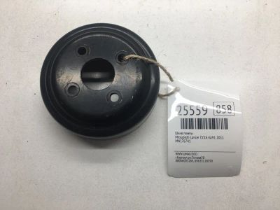 Лот: 20383196. Фото: 1. Шкив помпы Mitsubishi Lancer 2011... Двигатель и элементы двигателя