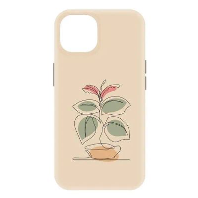 Лот: 25065514. Фото: 1. Чехол Krutoff Soft Case "Цветок... Чехлы, бамперы