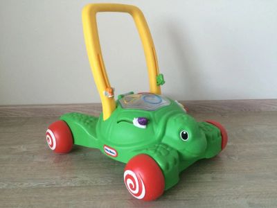 Лот: 5916572. Фото: 1. Ходунки-каталка Little Tikes Черепашка... Ходунки, прыгунки, качели