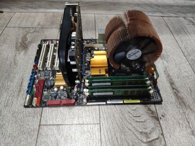 Лот: 25899607. Фото: 1. Материнская плата комплект. Материнские платы