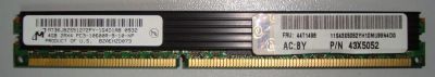 Лот: 4192939. Фото: 1. Оперативная память 4GB 2Rx4 PC3-10600R-9-10-NP... Оперативная память