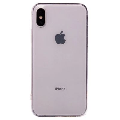 Лот: 11074291. Фото: 1. Чехол iPhone X/ XS (white)Силикон. Чехлы, бамперы