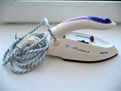 Лот: 1599466. Фото: 1. Утюг Tefal Latitude 30 (дорожный... Утюги, парогенераторы, отпариватели