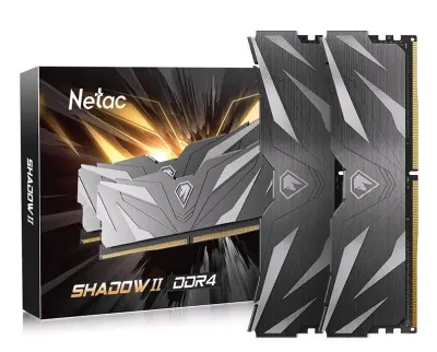 Лот: 21575046. Фото: 1. 16Gb (2x8Gb) DDR4 Netac Shadow... Оперативная память