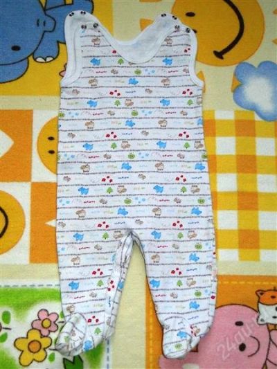 Лот: 1420434. Фото: 1. Ползунки с начесом, беленькие... Ползунки, распашонки, слипы